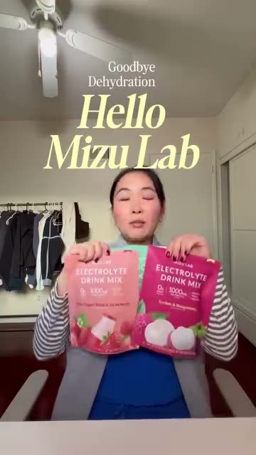 Mizu Lab Hydration Drink Mix ad