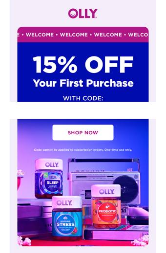 OLLY email
