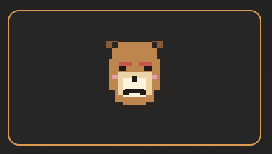 Dog pixel pet that needs attention