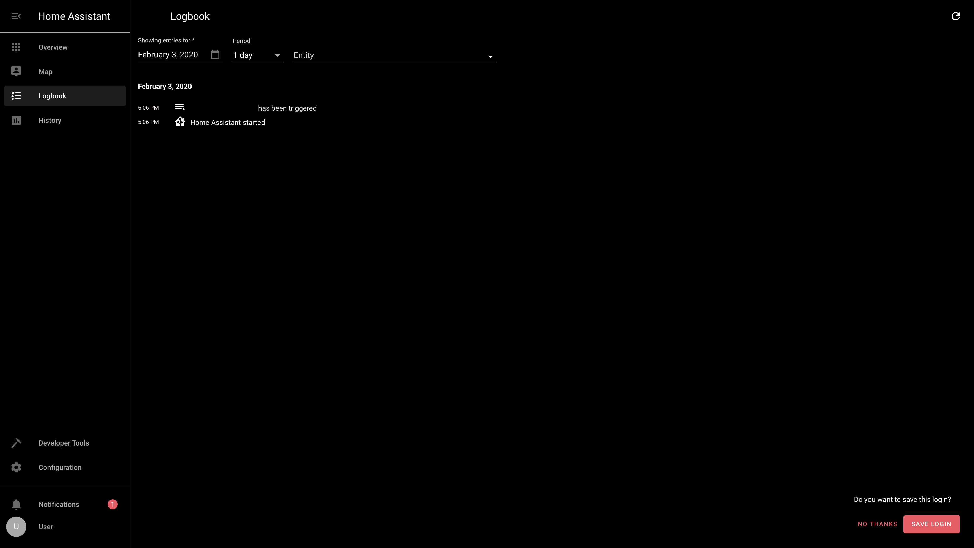 Theme - Logbook