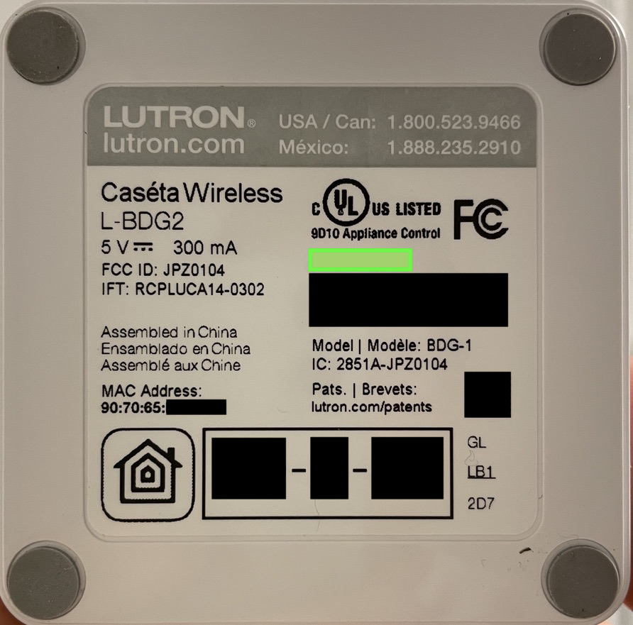 npm.io picture of the underside of a bridge, showing the sticker with the ID on it