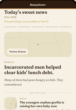 Today’s letter in the honeyletter app
