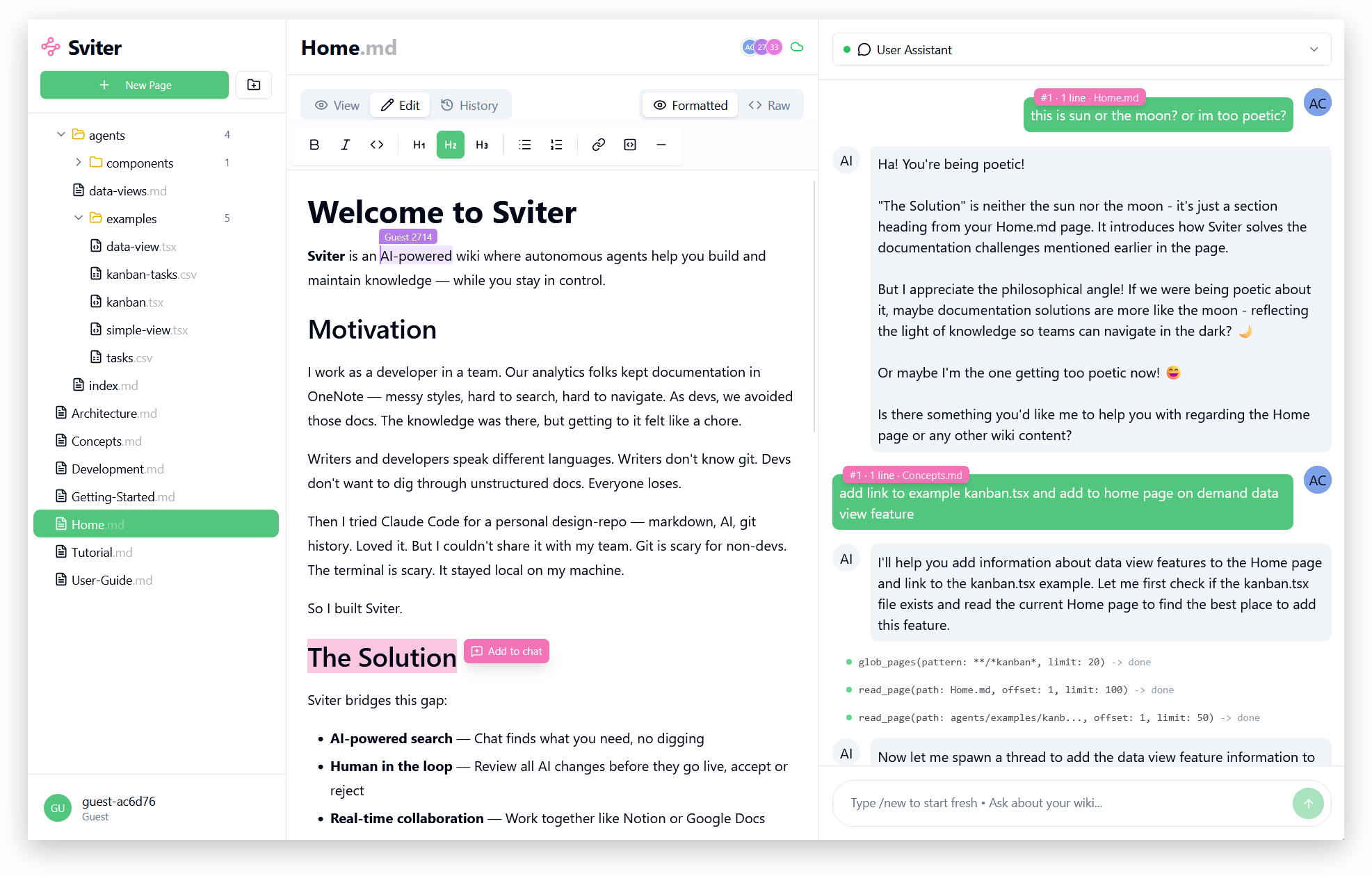Sviter UI