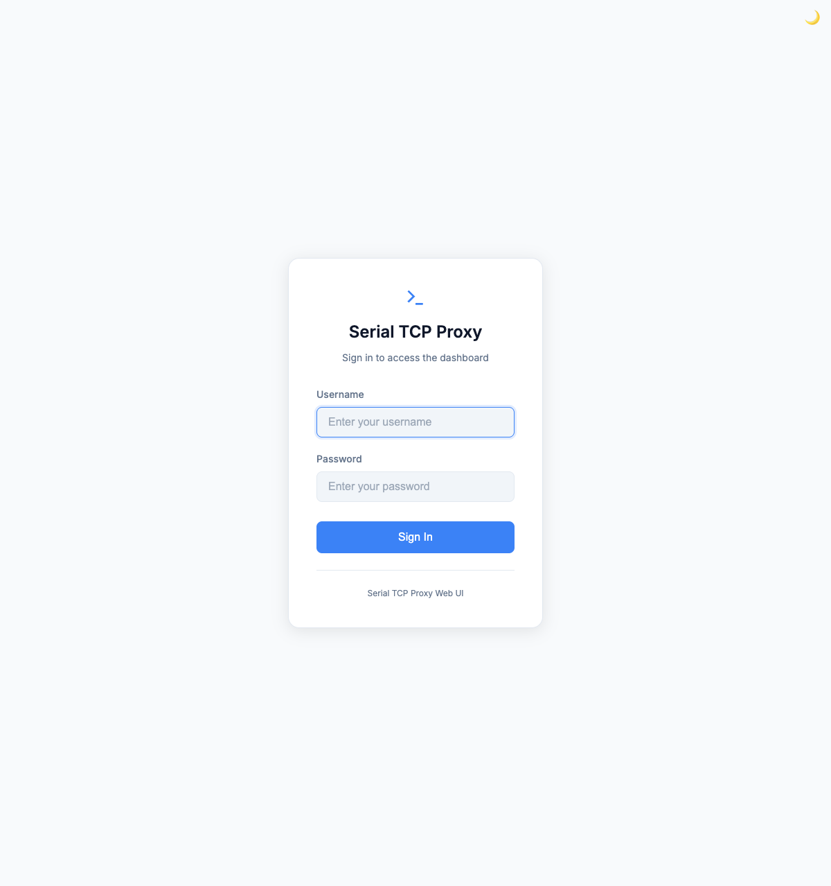 Login Page