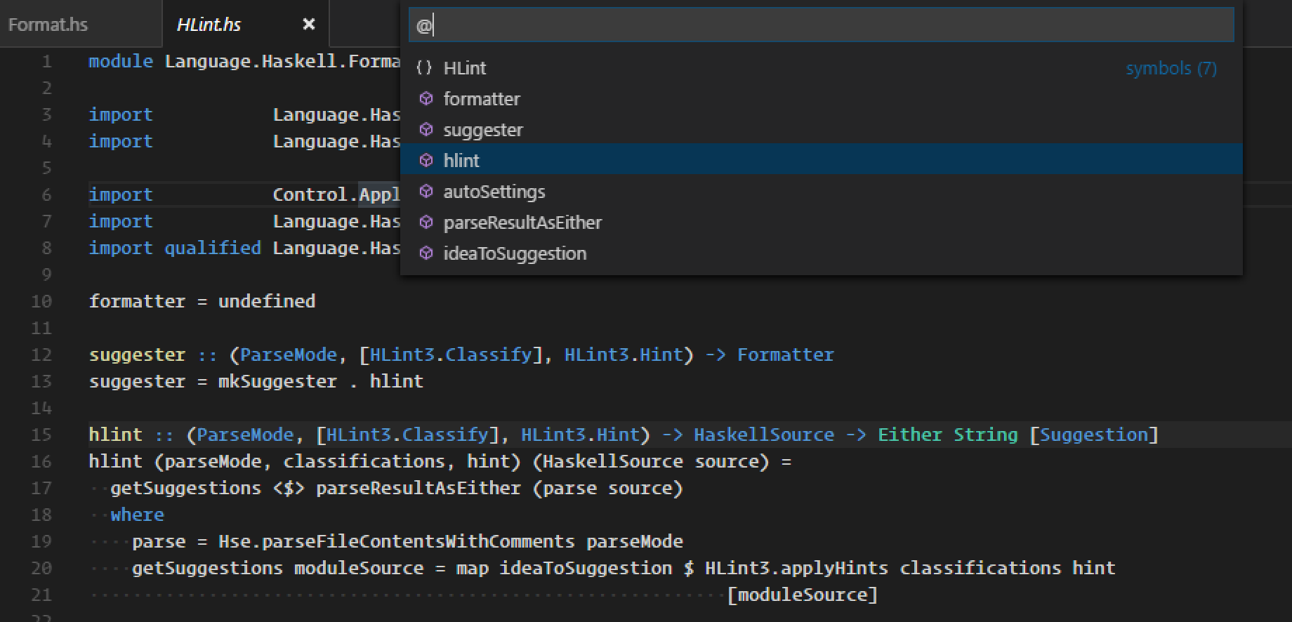 Download Haskell ghc mod for VSCode extension 1.2.0 For visual Studio