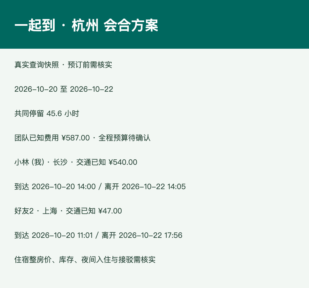 导出会合方案