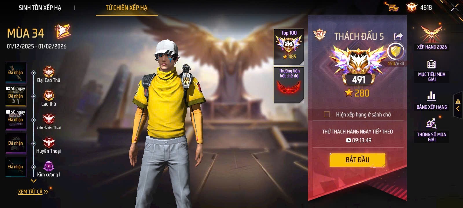 Cyberpunk Free Fire Style