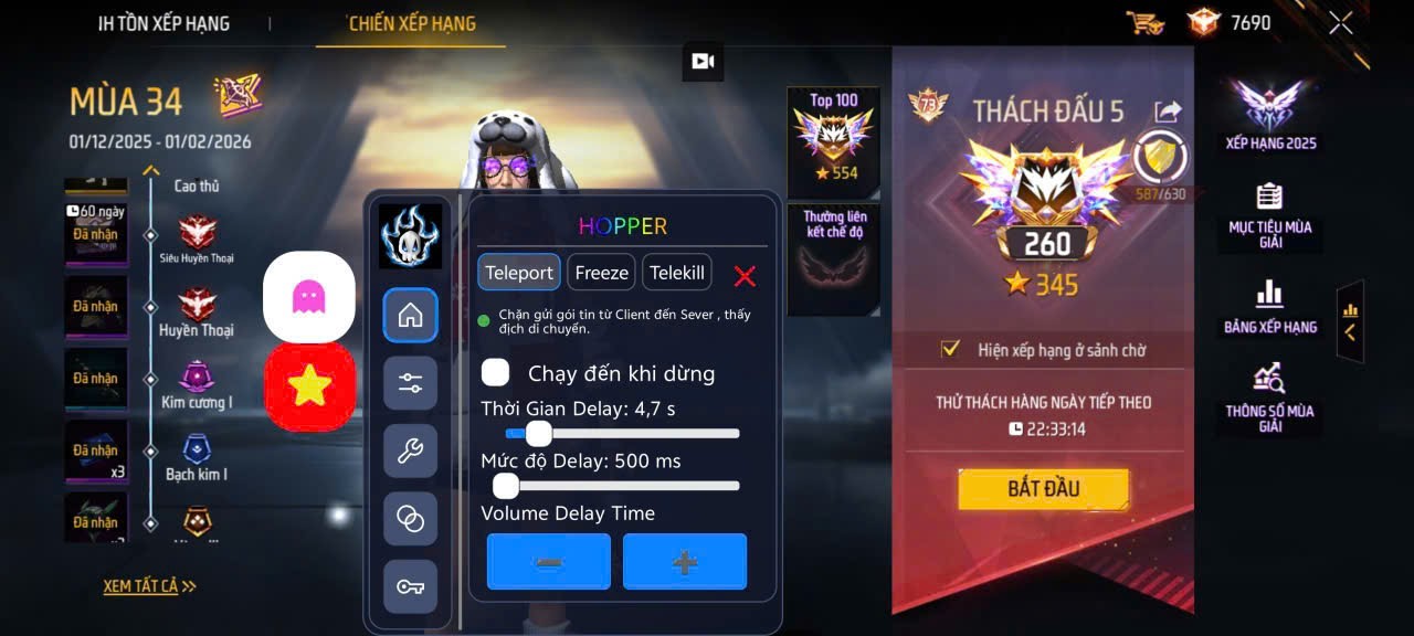 Gaming Interface Dark Theme