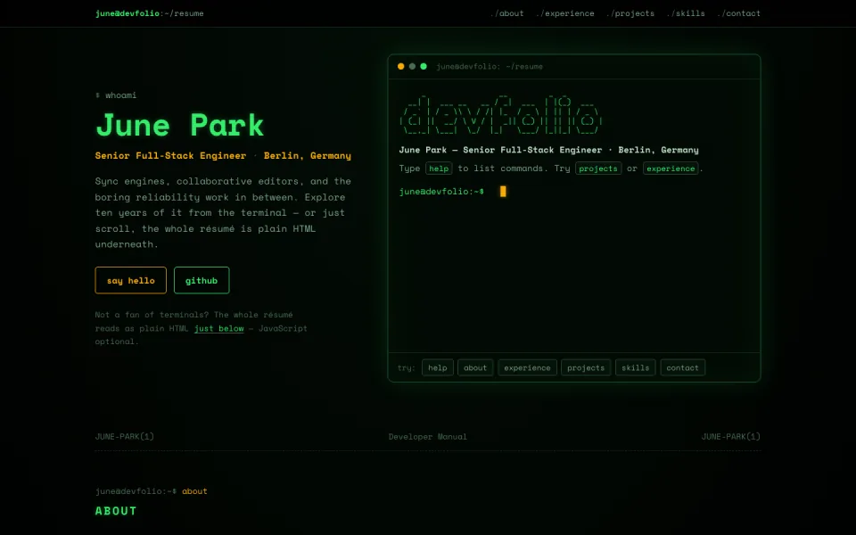 Devfolio