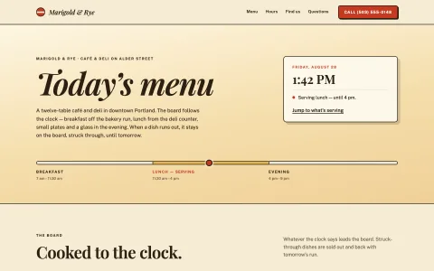 Today's Menu