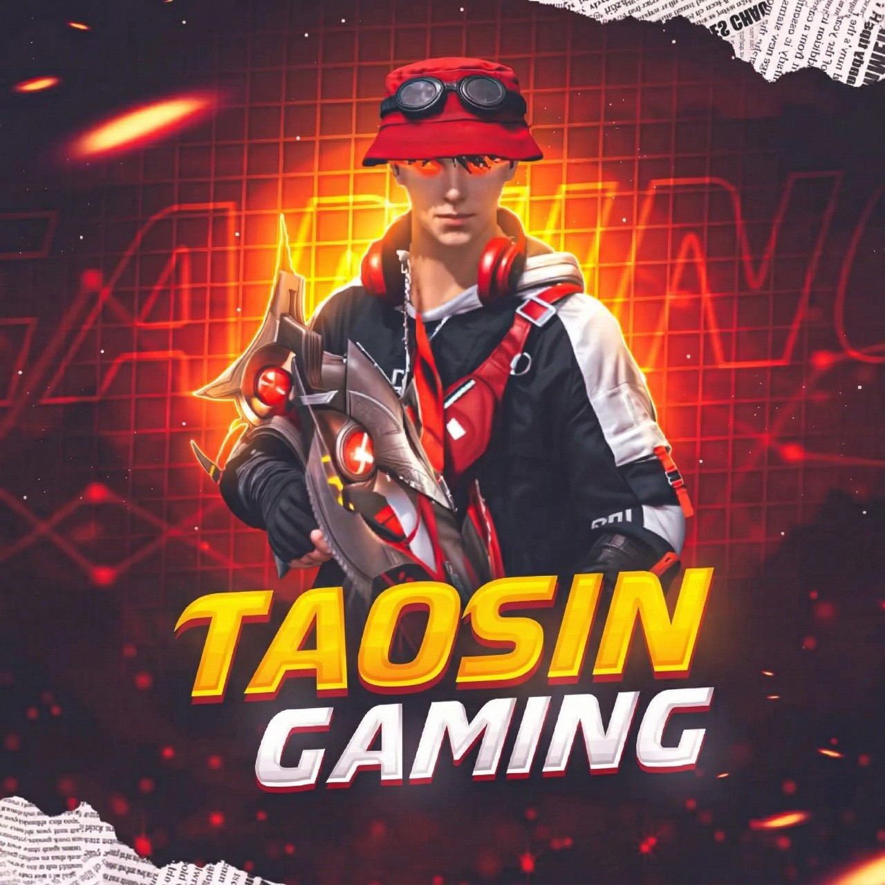 Gaming Logo Design Free Fire