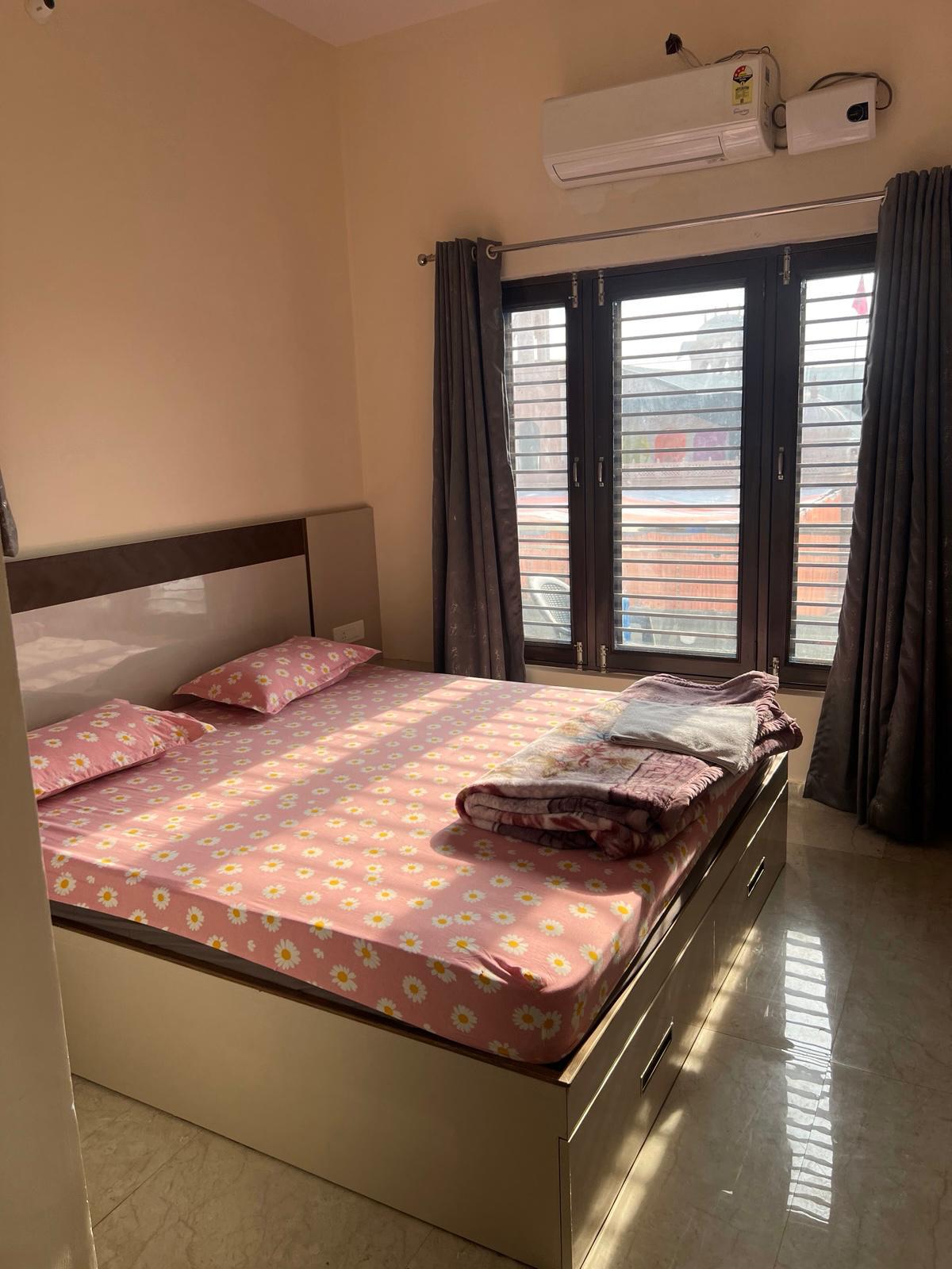 Deluxe AC room with comfortable bed