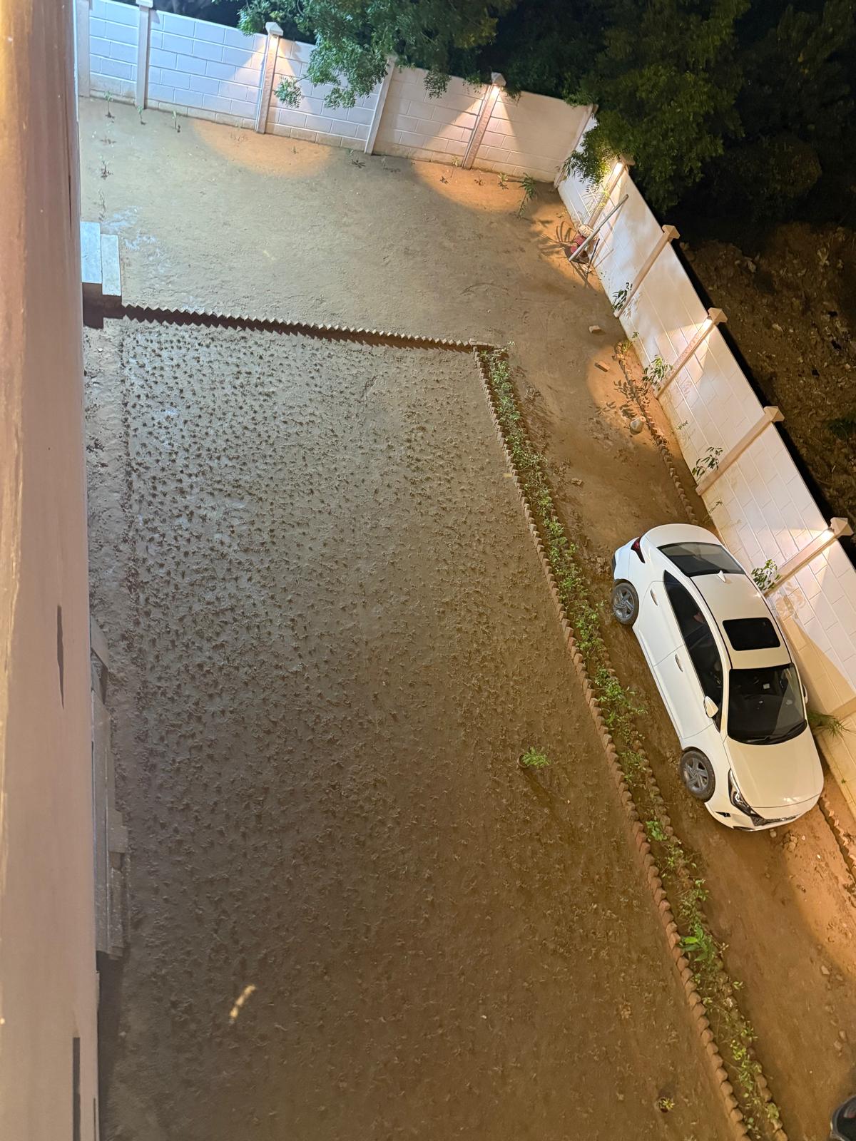 Secure private parking space