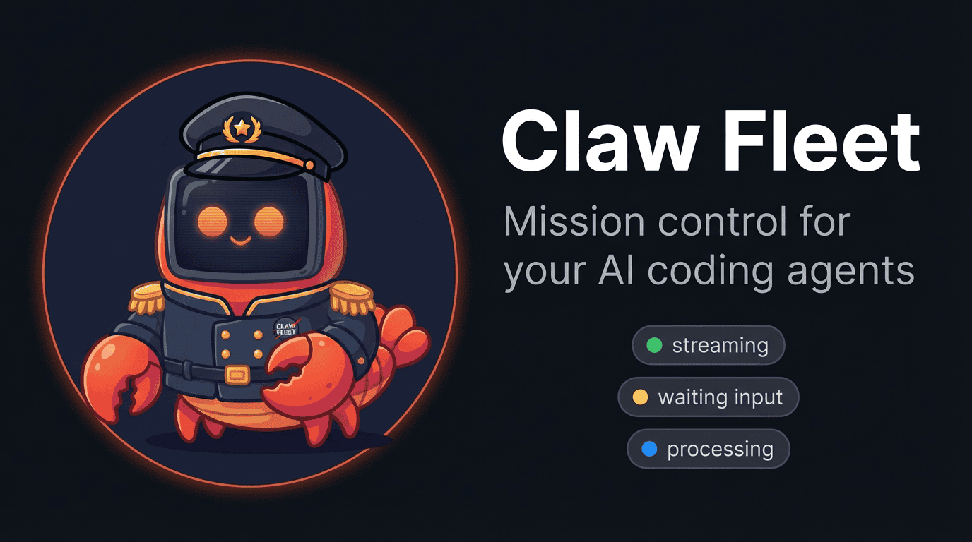 Claw Fleet — Mission control for your Claude Code agents