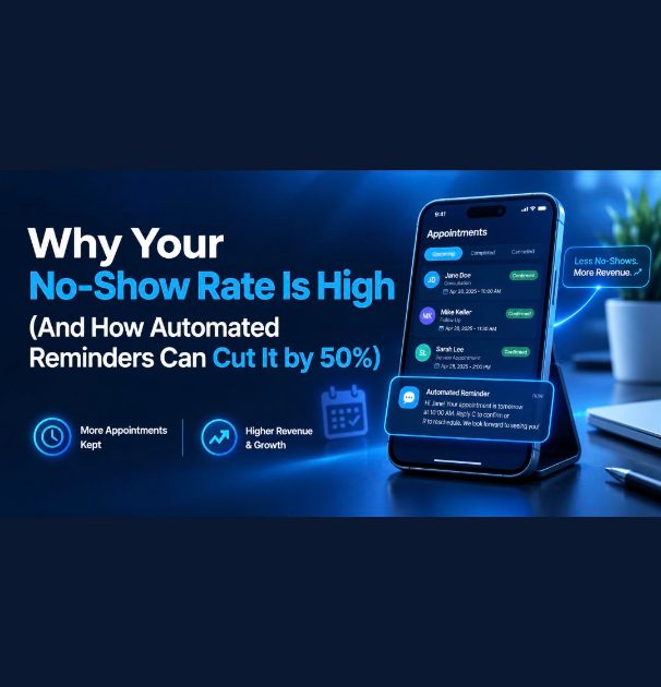 Why Your No-Show Rate Is High (And How Automated Reminders Can Cut It by 50%)