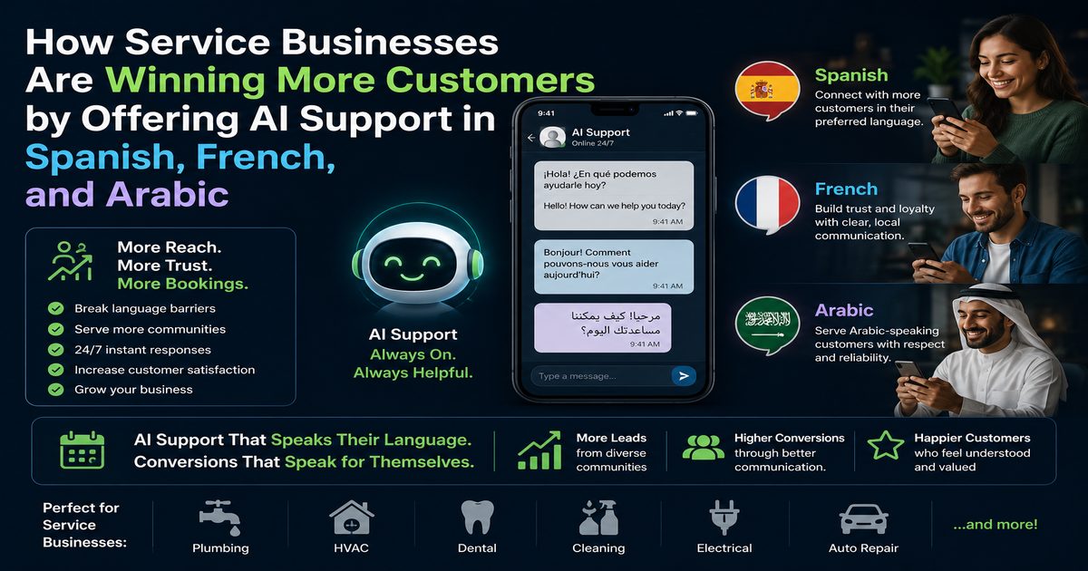 How Service Businesses Are Winning More Customers by Responding in Their Language Automatically