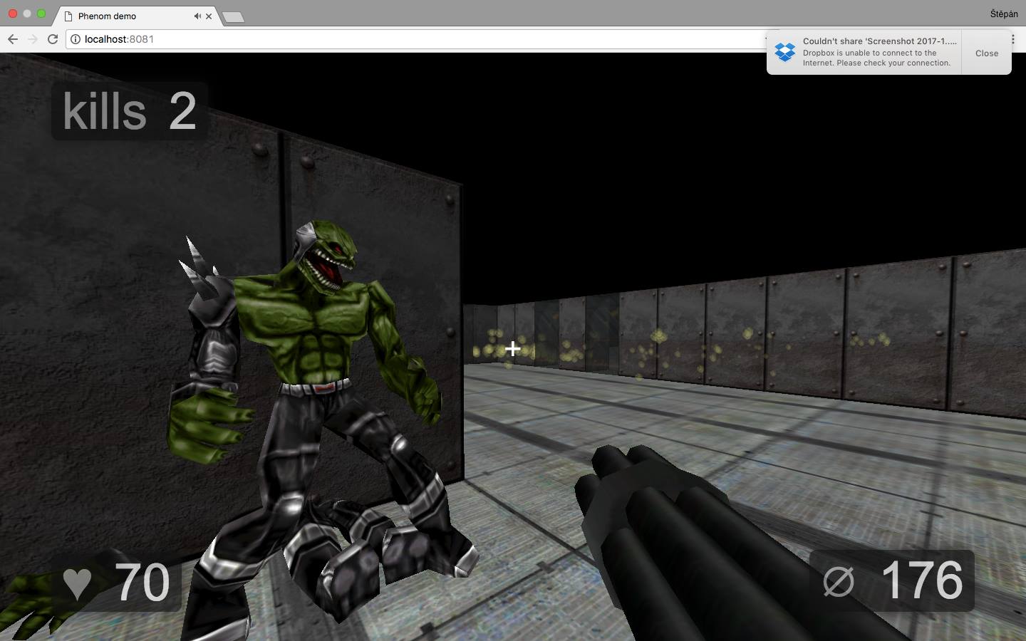 GitHub - sheater/phenom-demo: three.js FPS game like demo · GitHub