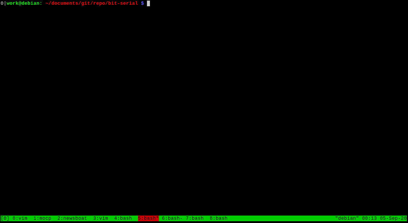 C Simulator Running eForth