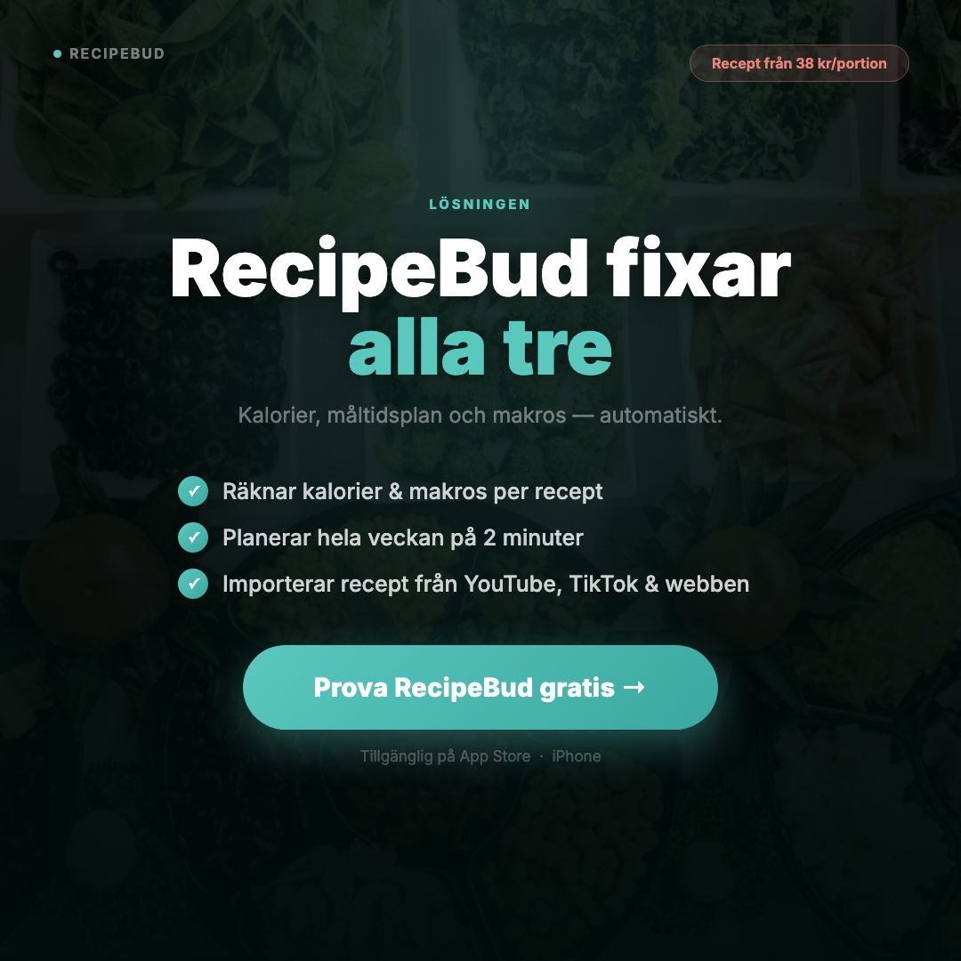 RecipeBud app