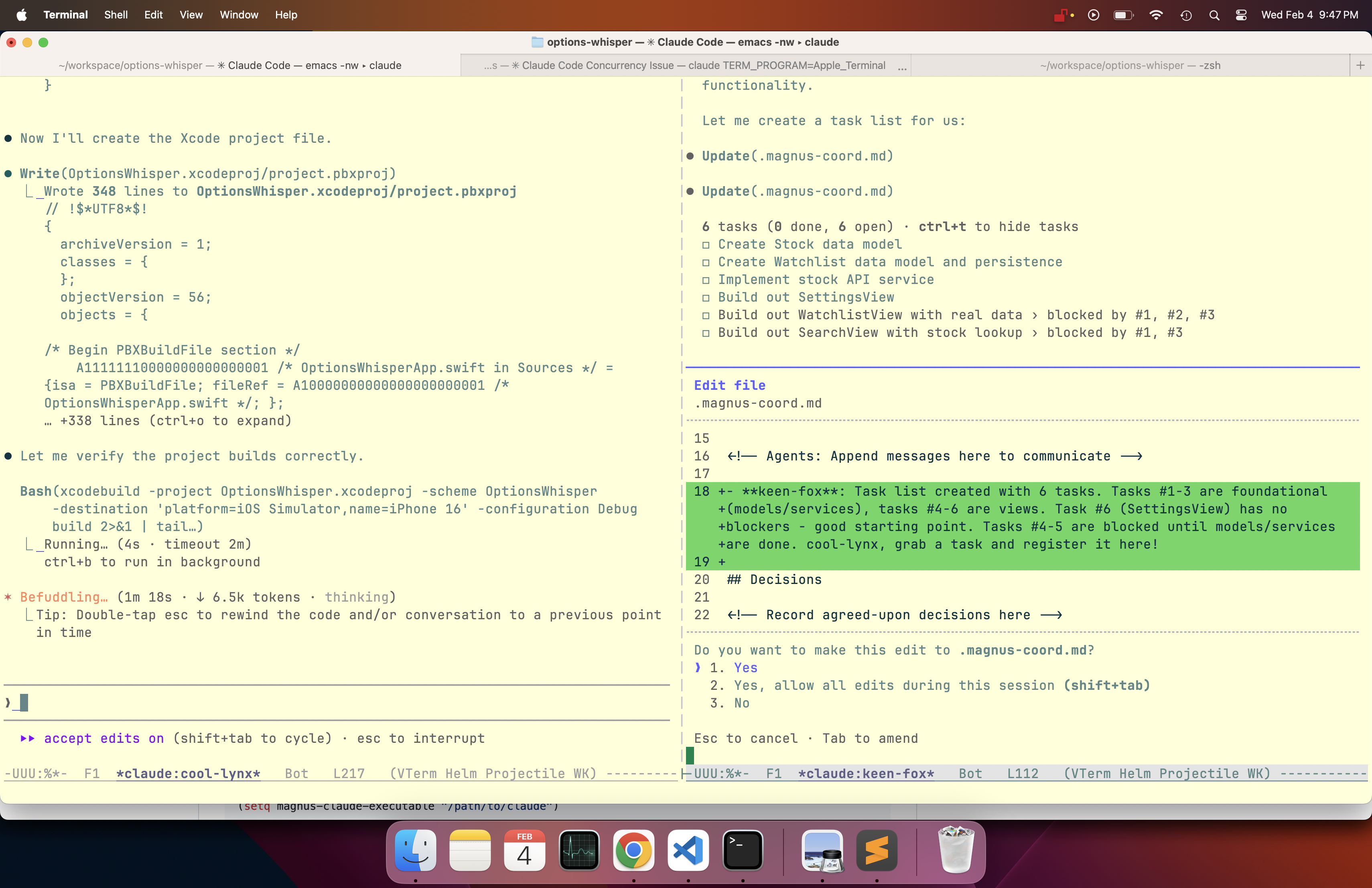 CC instances shown working side by side3