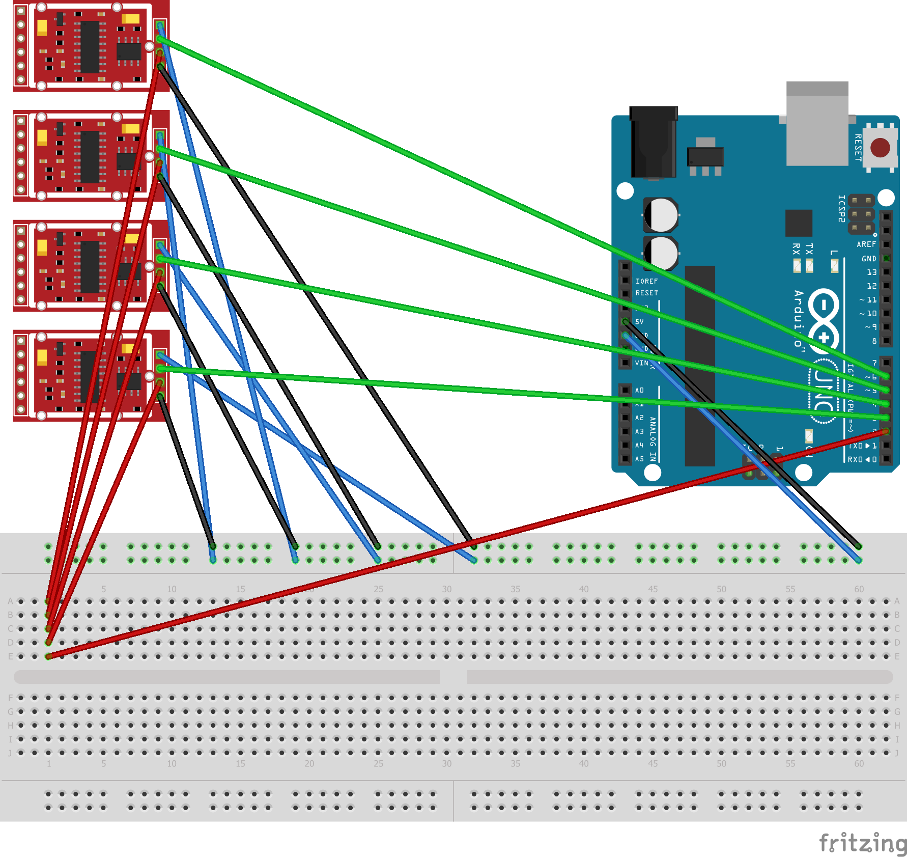 Hs3-arduino, from the project README