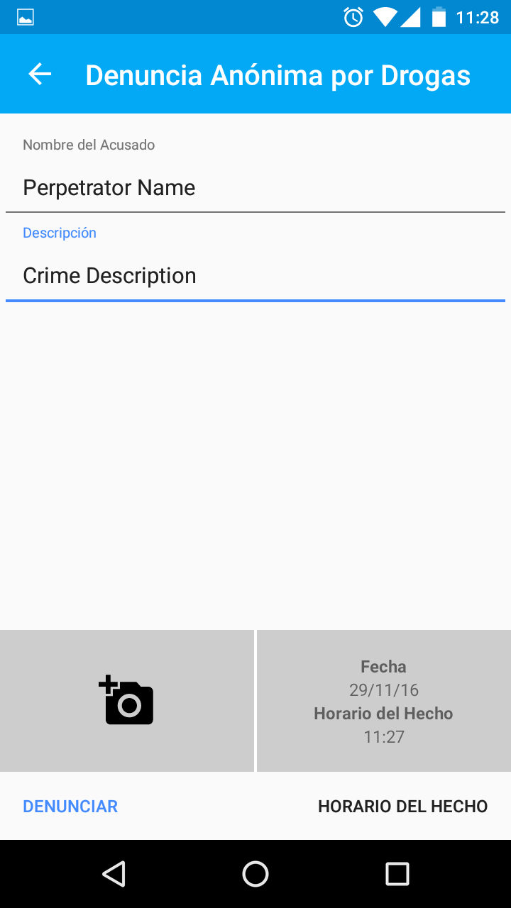 Screenshot of the app 3