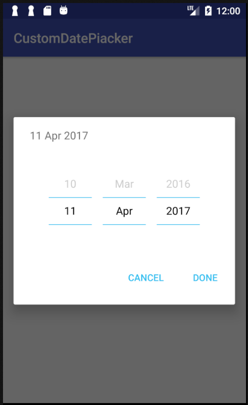 GitHub - hsiangyu69/DatePickerView: This is customize date picker view