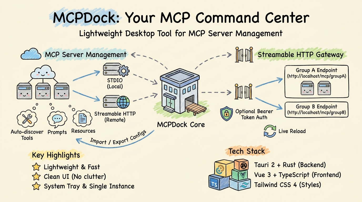 MCPDock Overview