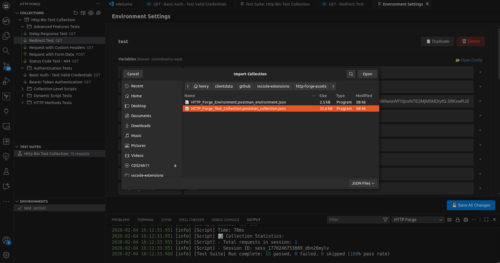 Open full-size image Import Postman Collection