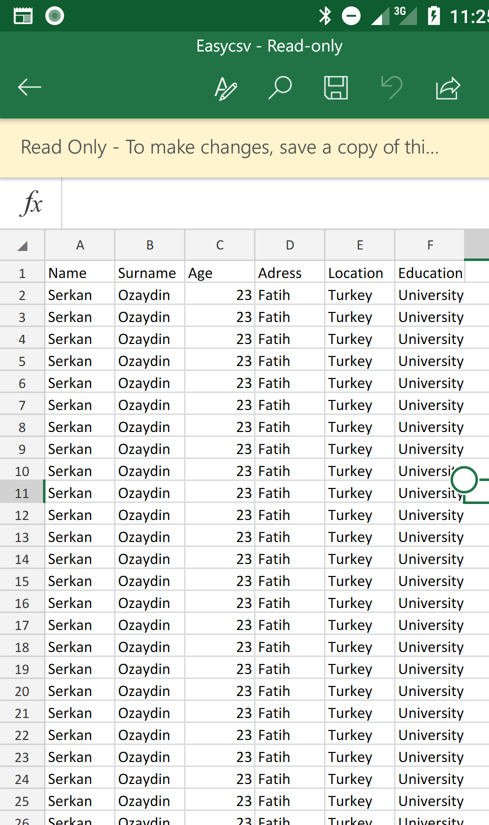 Csv Format Rules