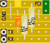 UPDI Adapter top