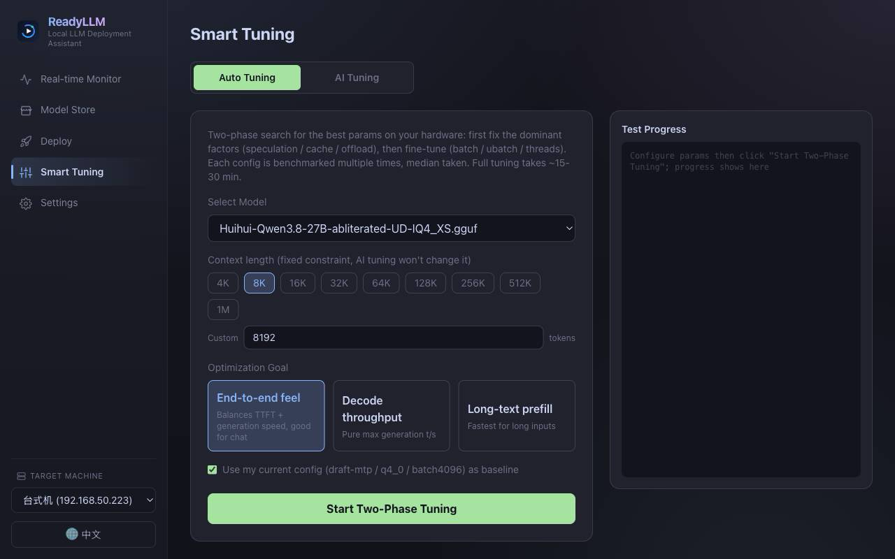 Smart tuning