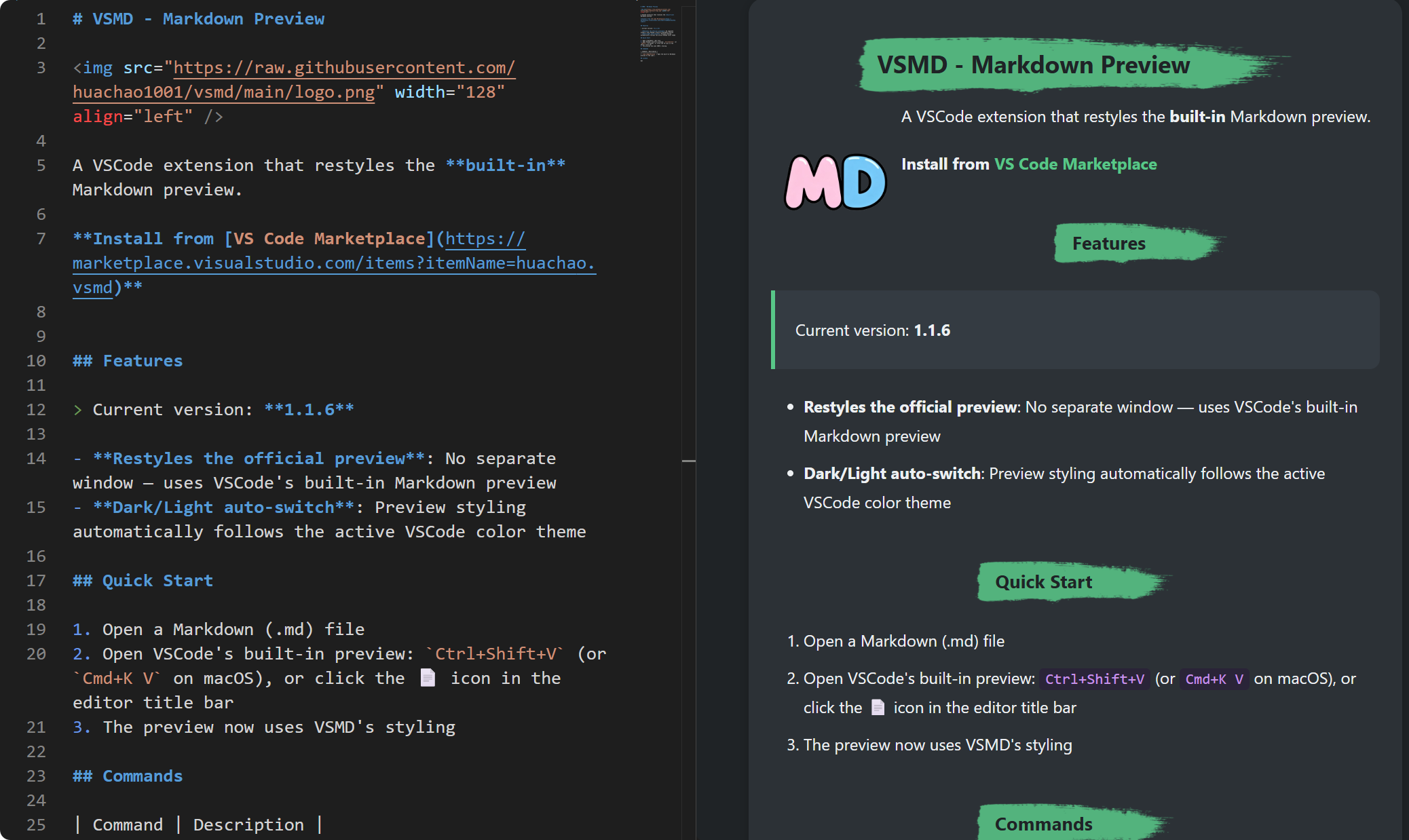 VSMD Preview