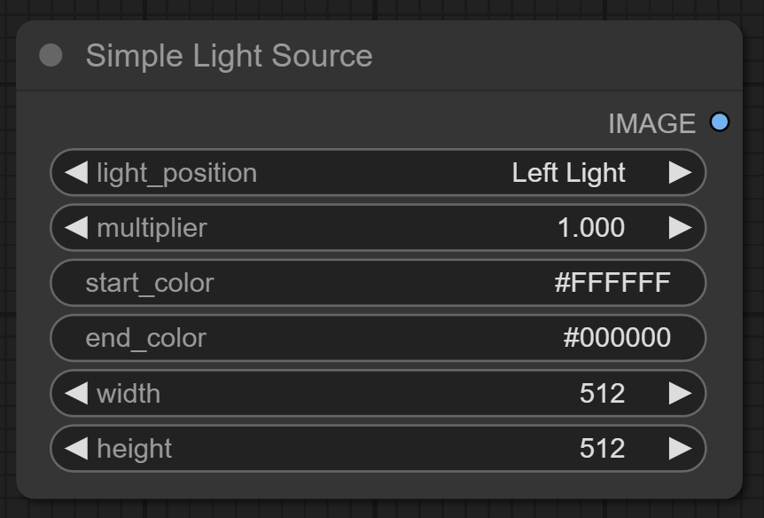 Simple Light Source Node