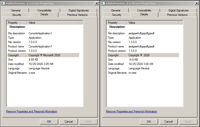 alt File Basic Information