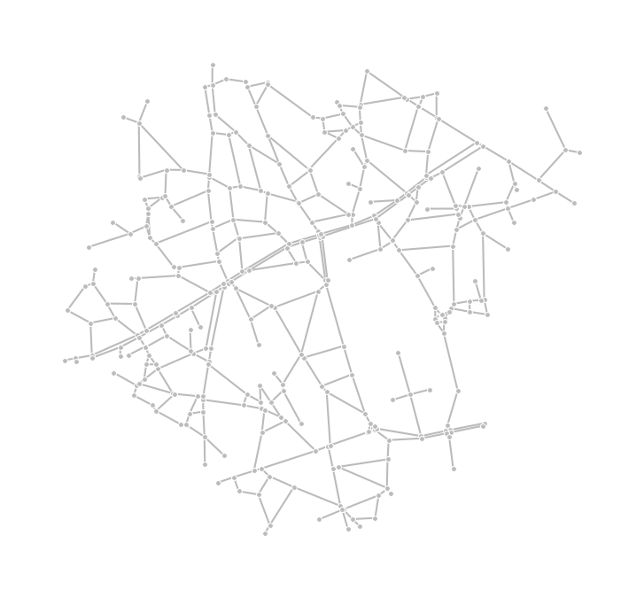 A ~320-junction patch of Kano, Nigeria
