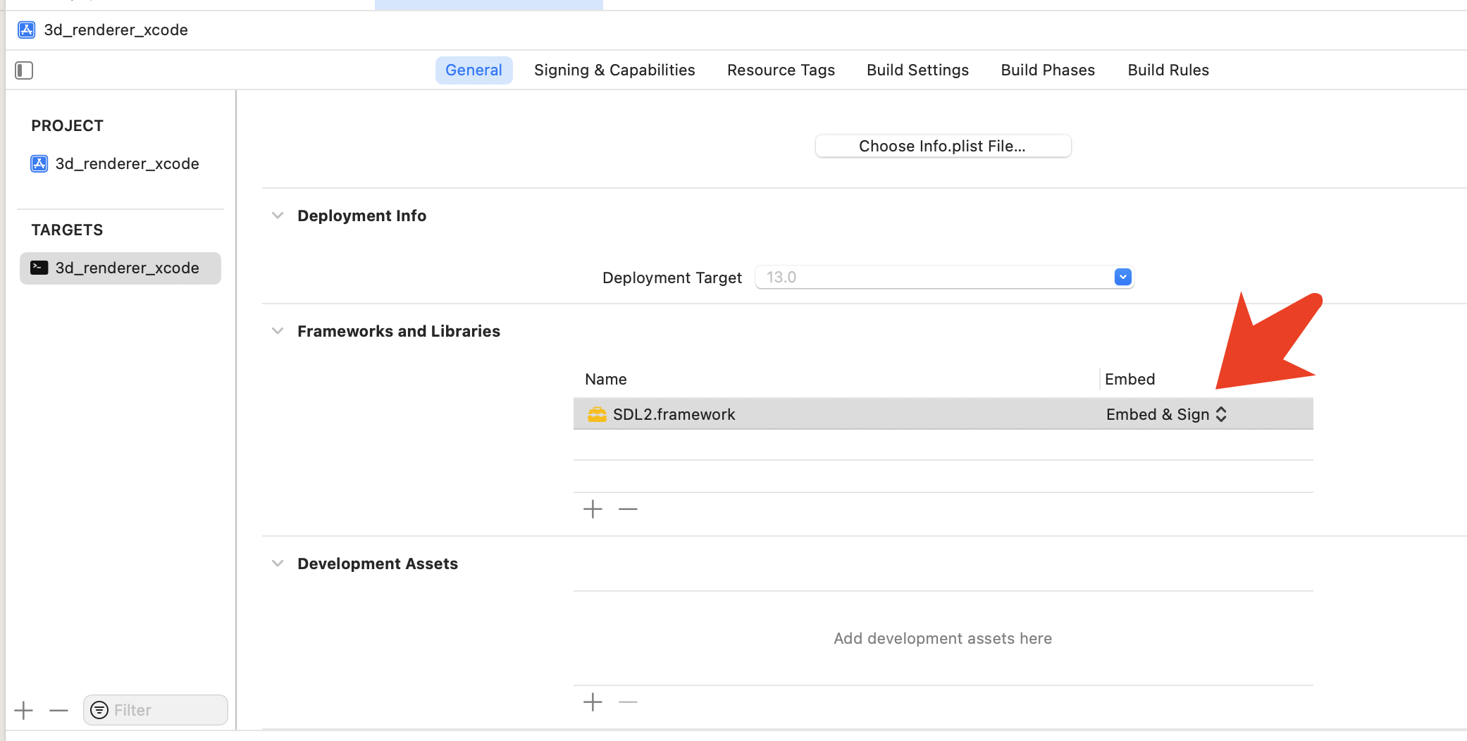 Code signing for SDL2.framework