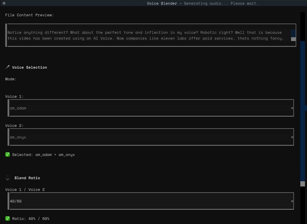 tts-blendr Project