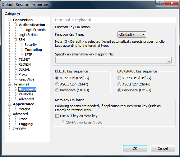 Xshell_Keyboard