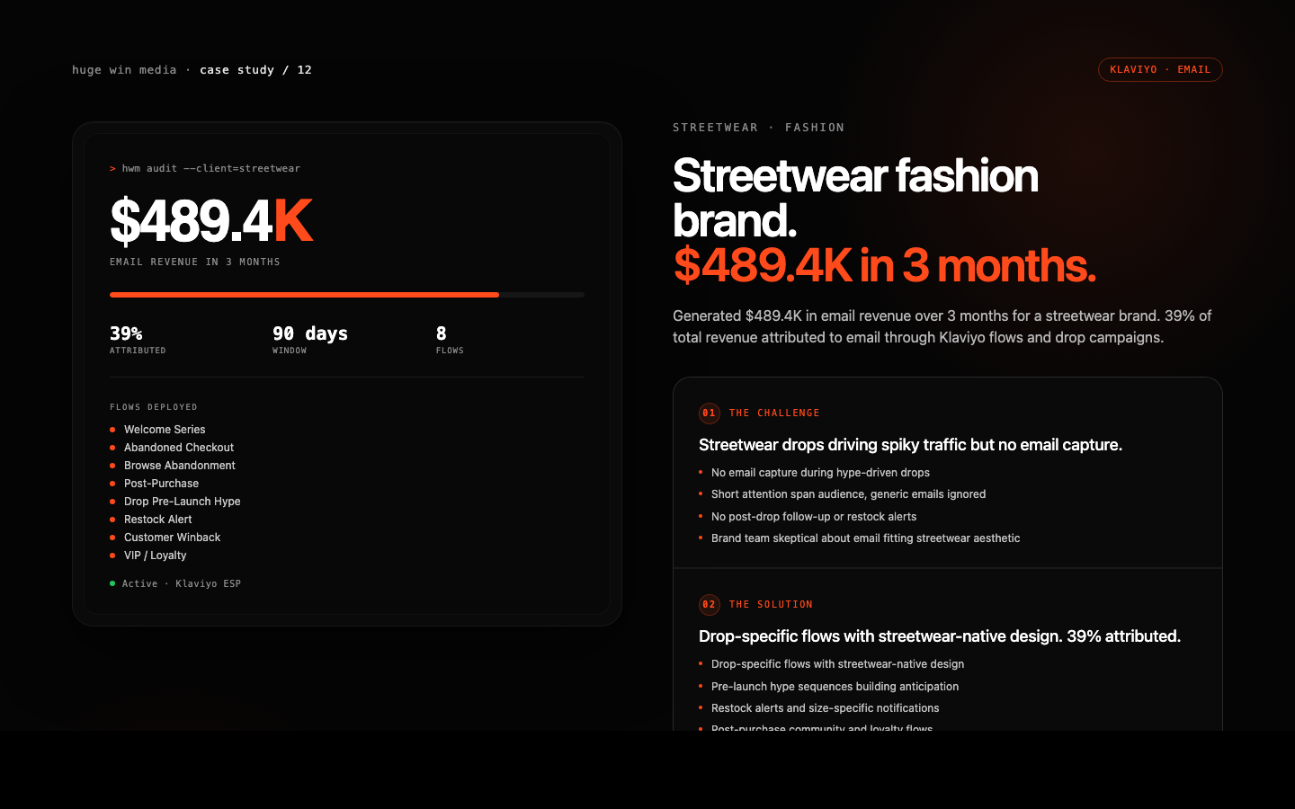 Streetwear & sneakers fashion brand