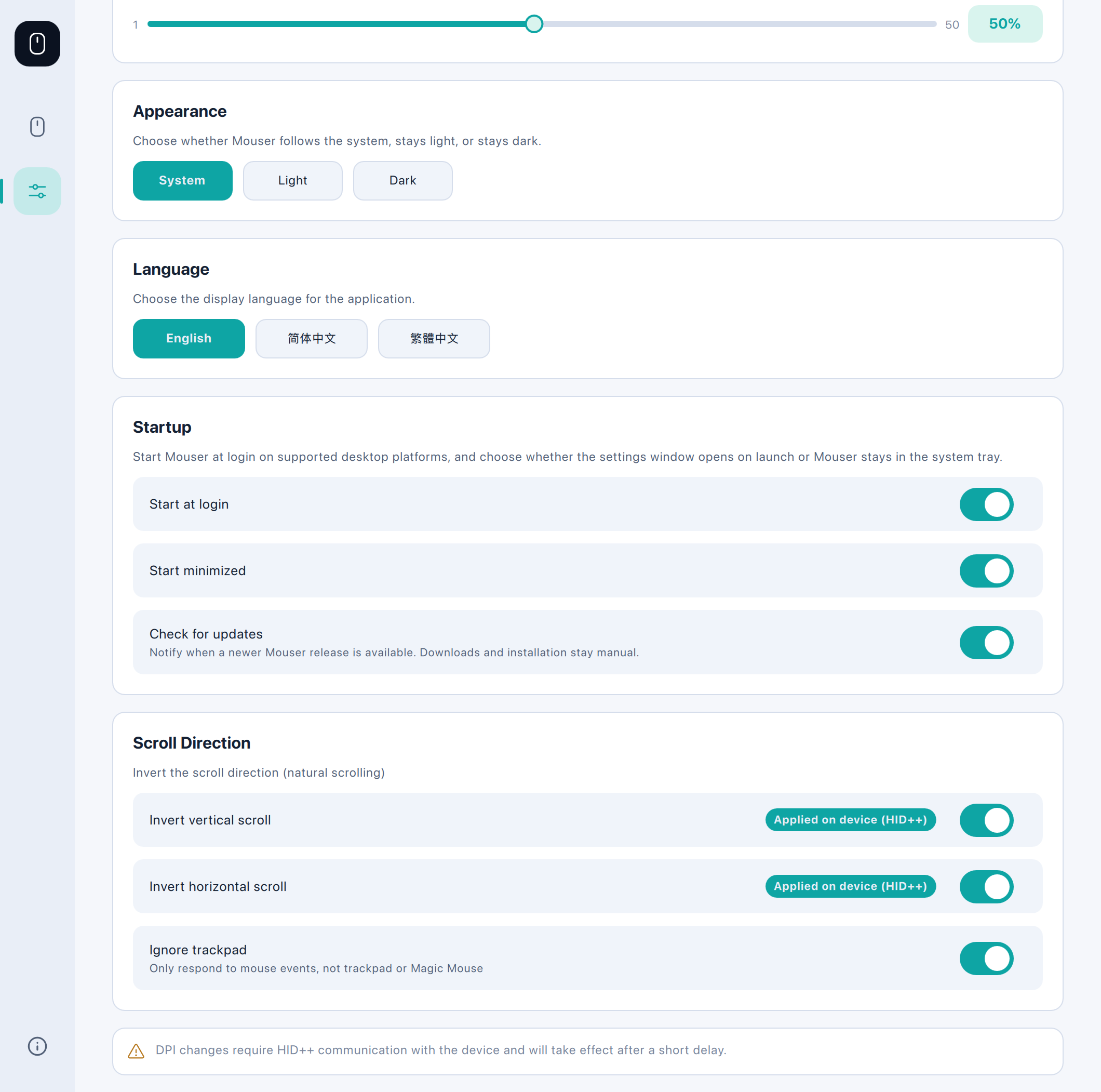 Inline badge active