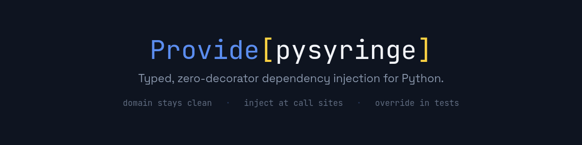 PySyringe