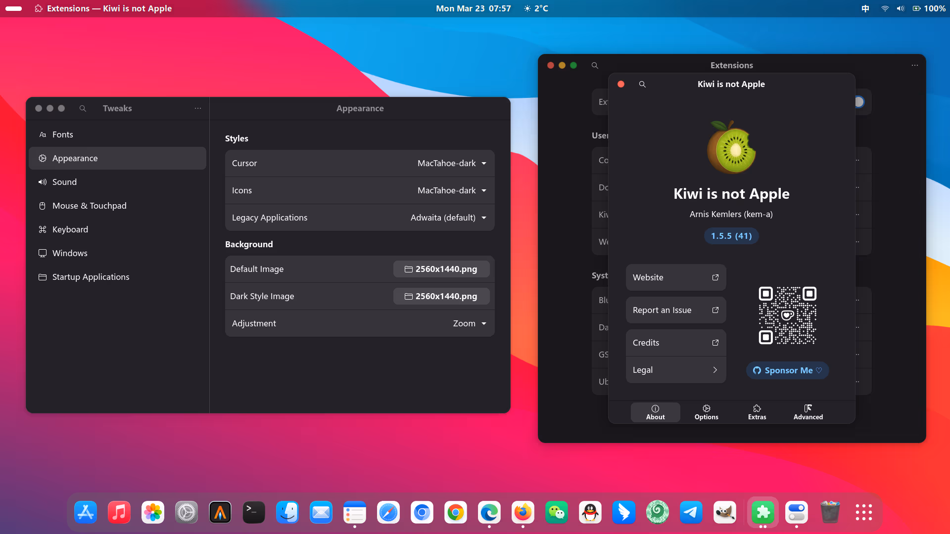 Kiwi is not Apple screenshot
