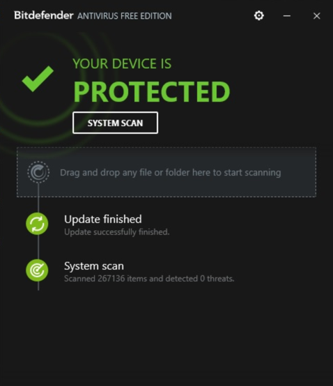 Bitdefender 免费杀毒软件