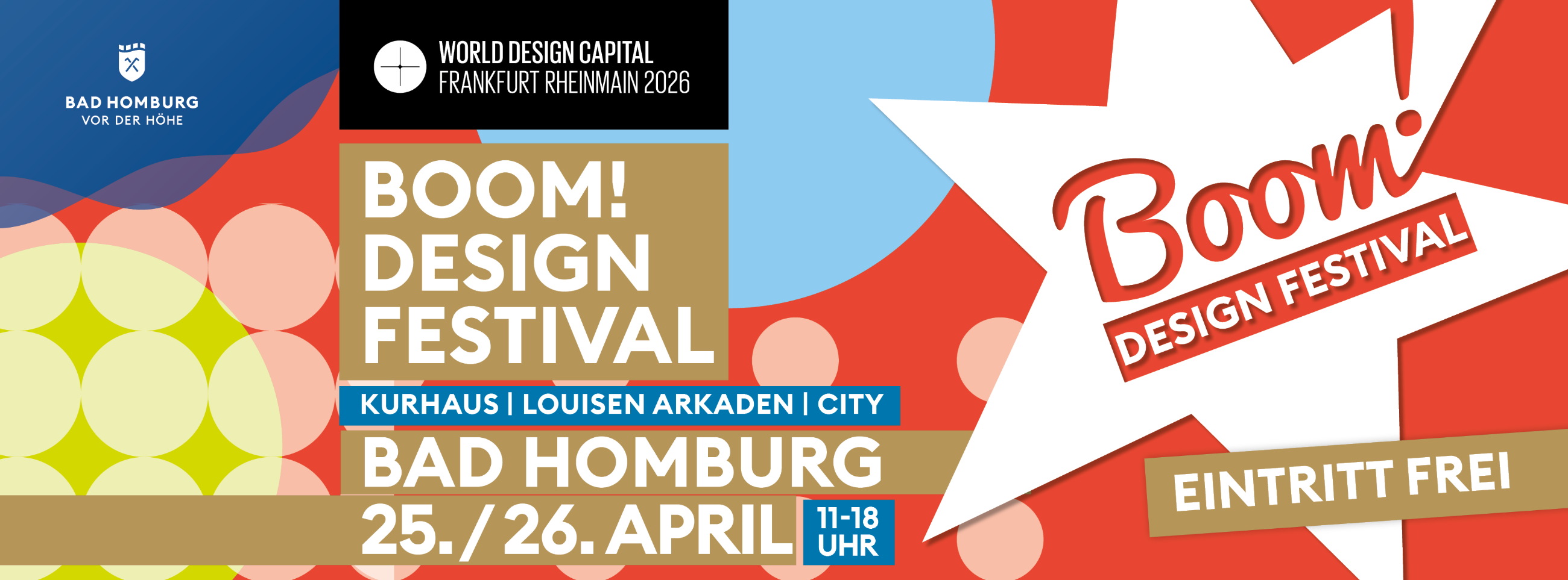 BOOM! Design Festival Bad Homburg 25/26 April 2026