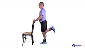 Standing Hamstring Curls with Weight - YouTube