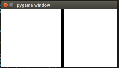 Pygame window