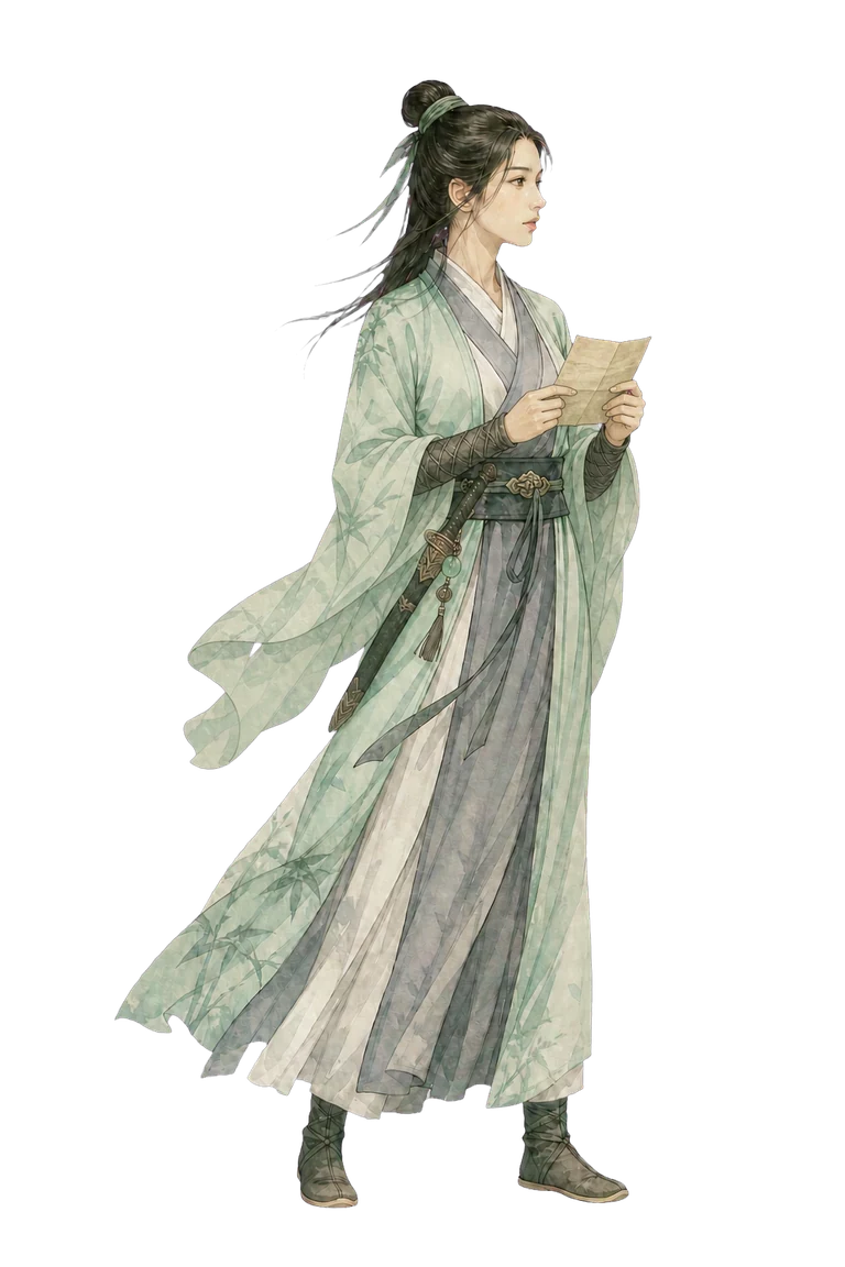 沈岫拿出今日收到的折舊戰書