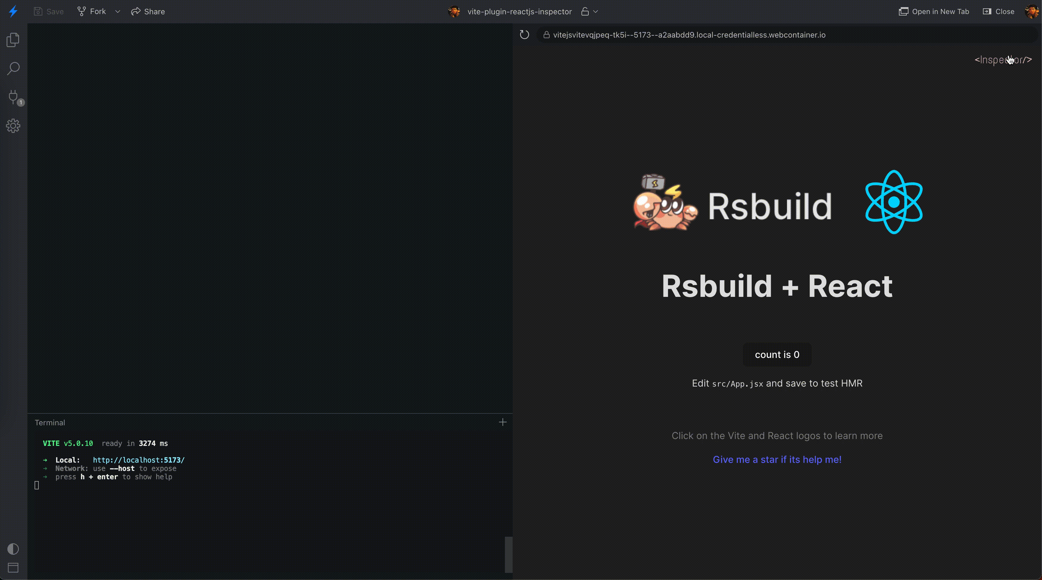 rsbuild-plugin-react-inspector