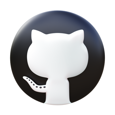 github 3d icon